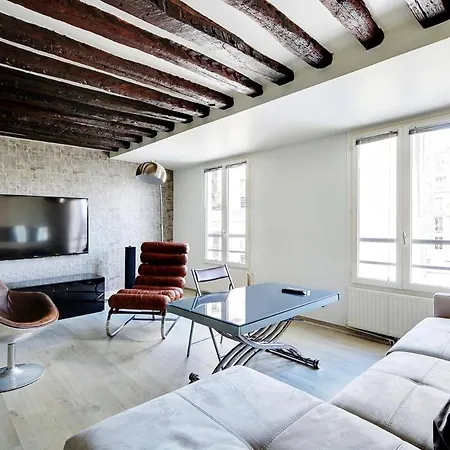 Apartment Paris Marais Beaubourg Area Paris