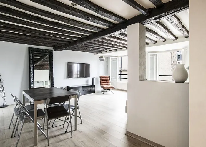 Marais Beaubourg Area 아파트 파리